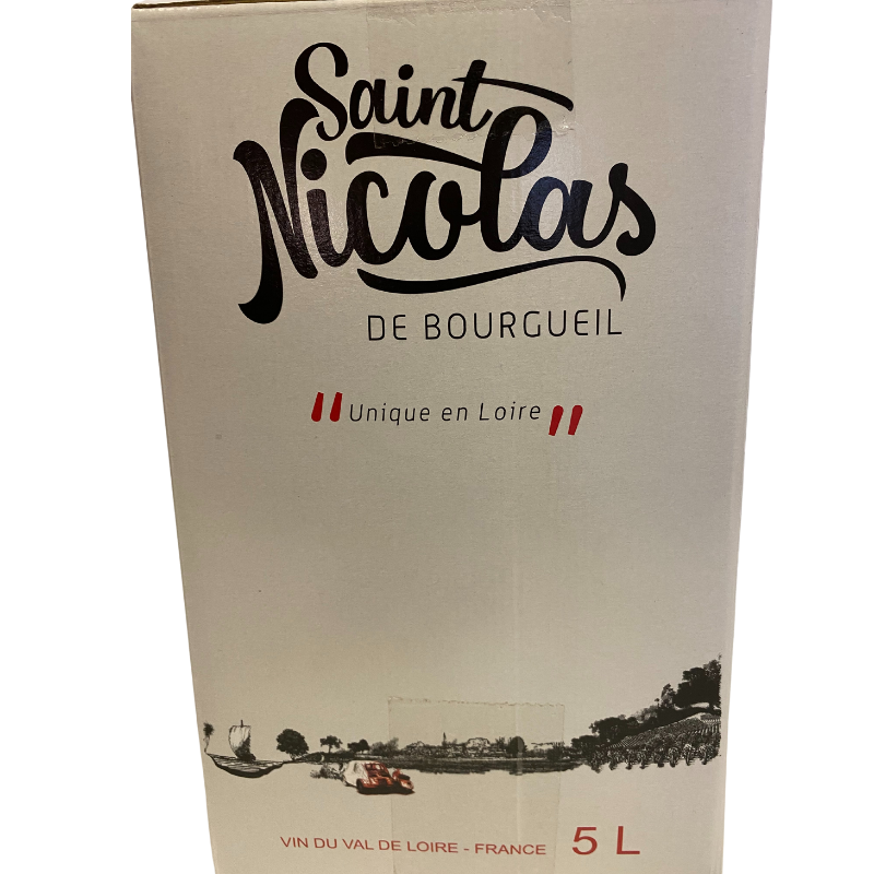 Bag in box achat en ligne vin rouge saint nicolas de bourgueil